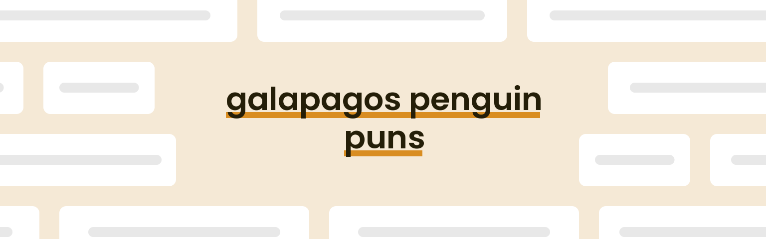 galapagos-penguin-puns
