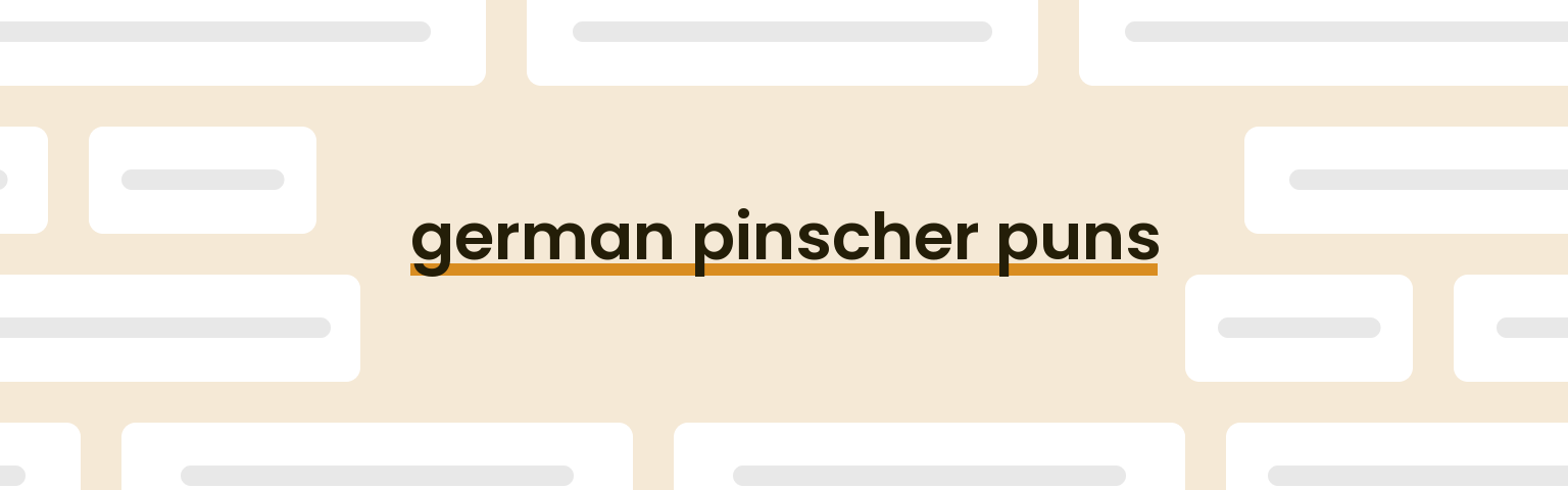 german-pinscher-puns
