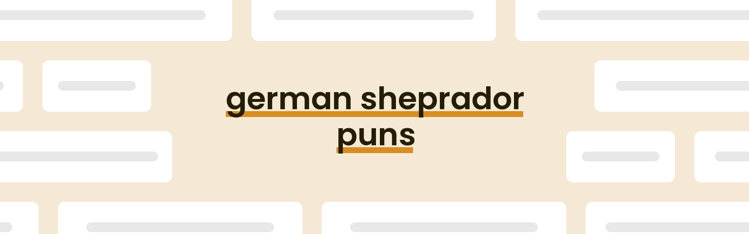 german-sheprador-puns