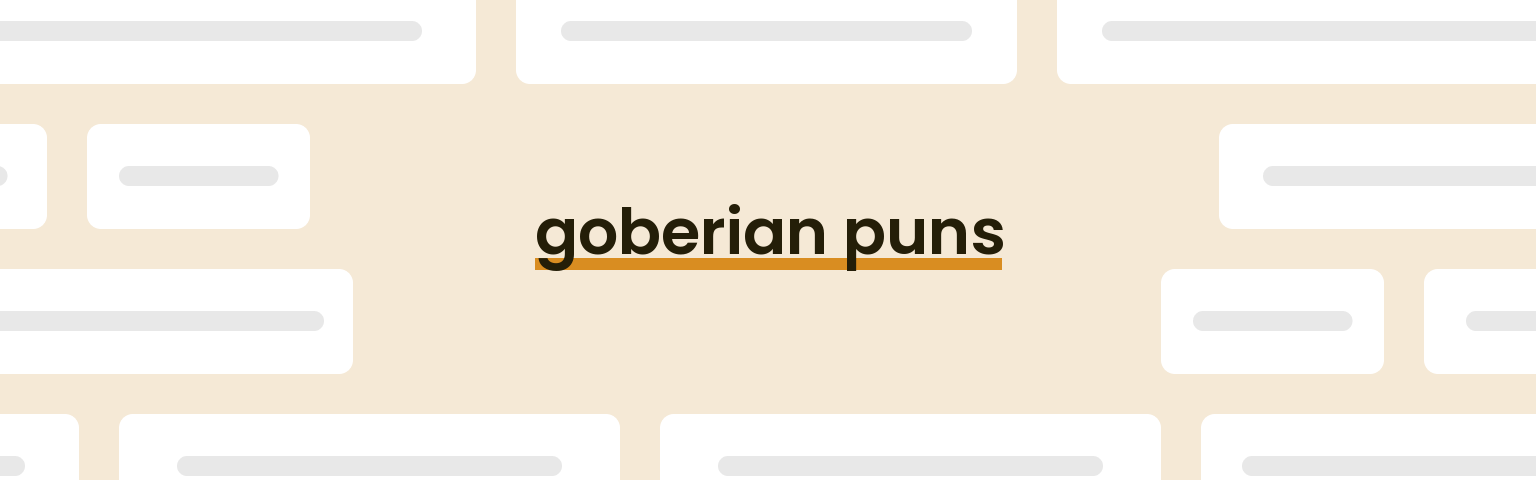 goberian-puns