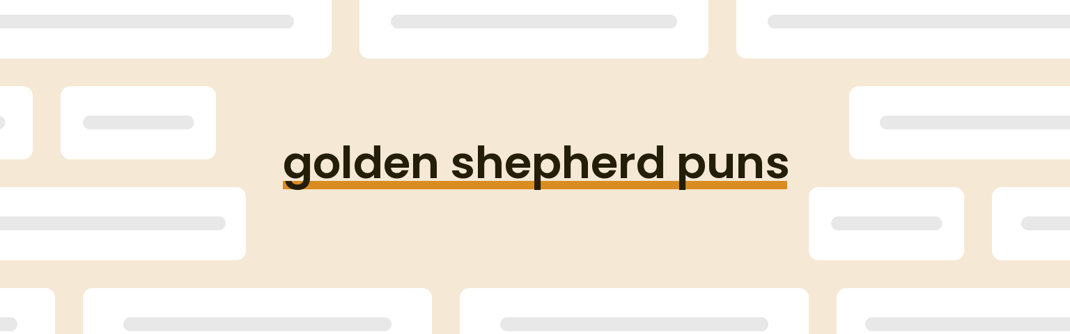 golden-shepherd-puns