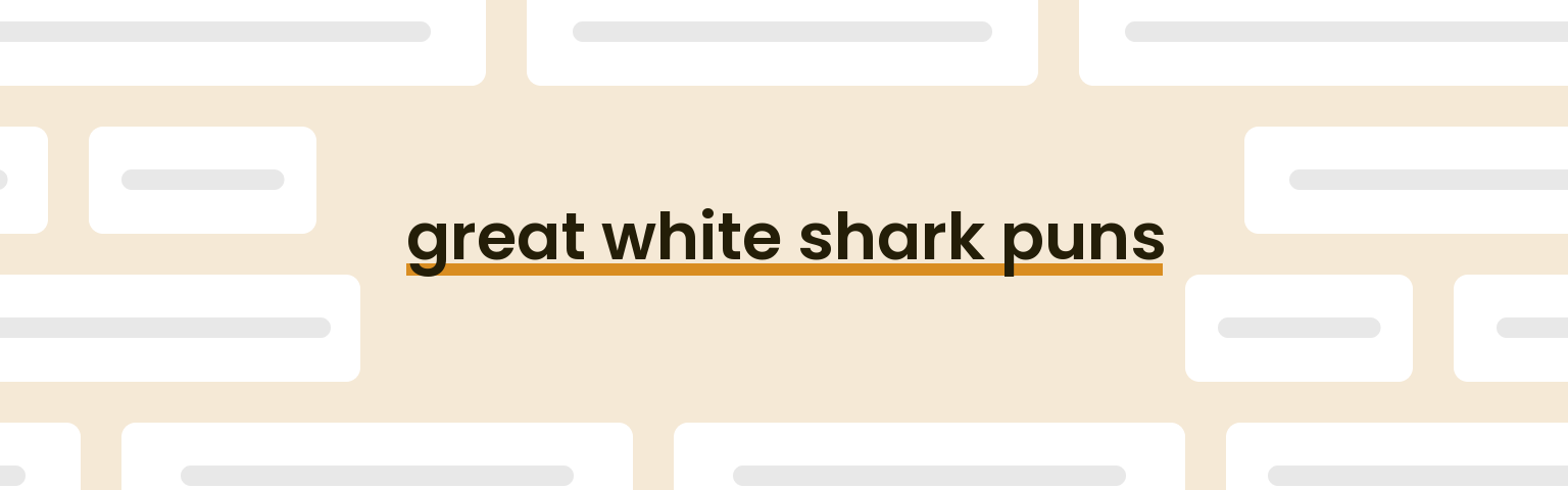 great-white-shark-puns