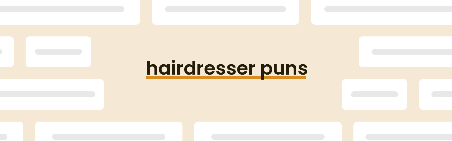 hairdresser-puns