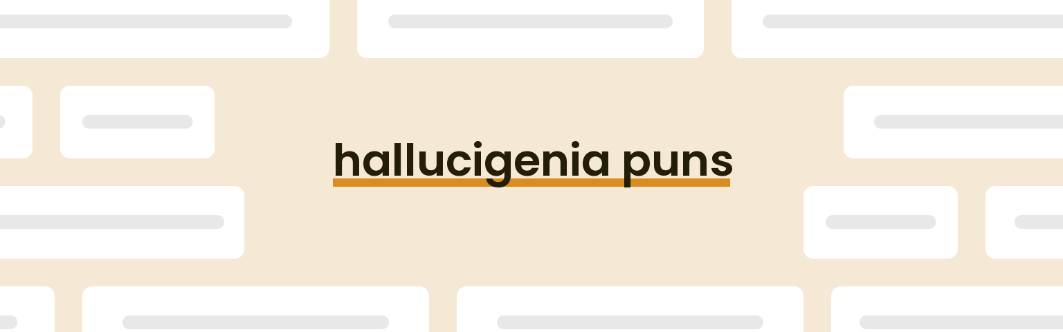 hallucigenia-puns