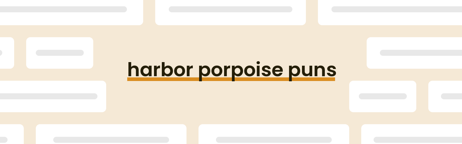 harbor-porpoise-puns