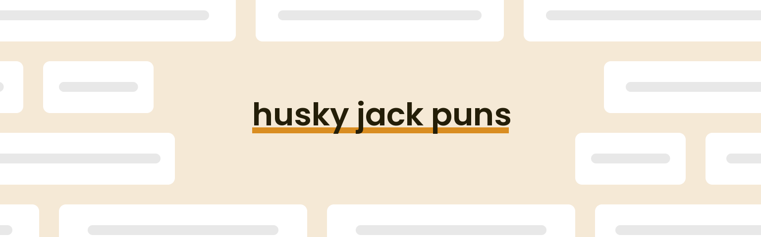 husky-jack-puns
