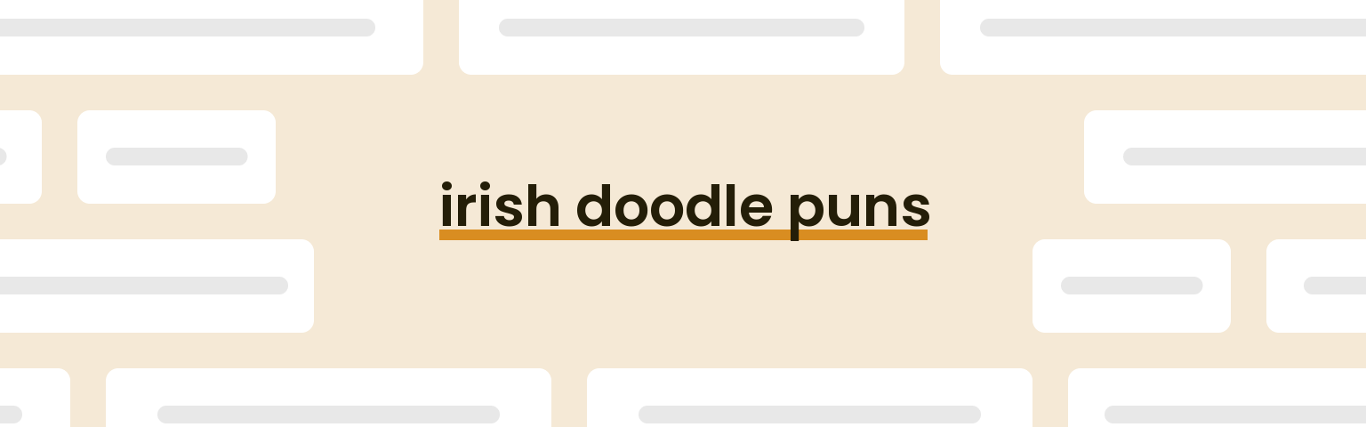irish-doodle-puns