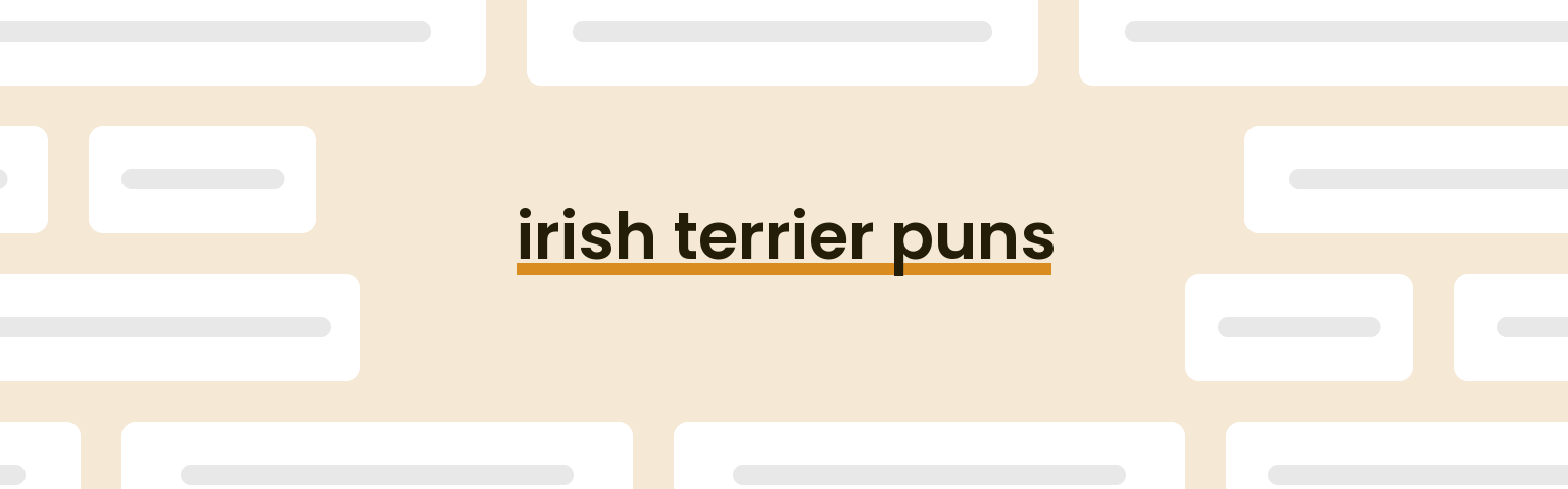 irish-terrier-puns
