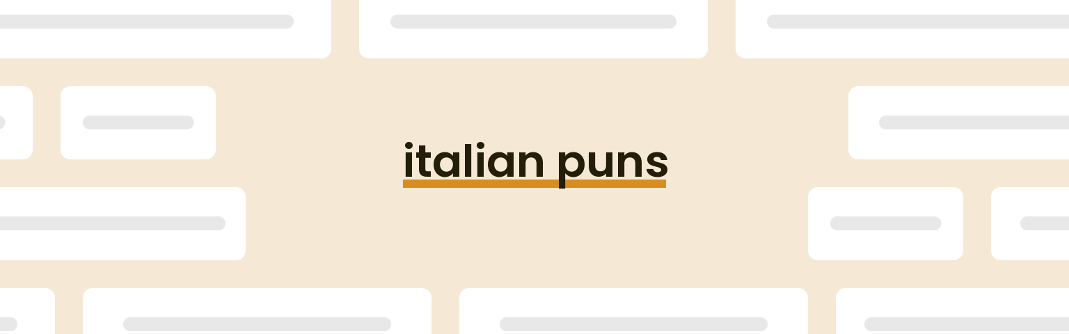 italian-puns