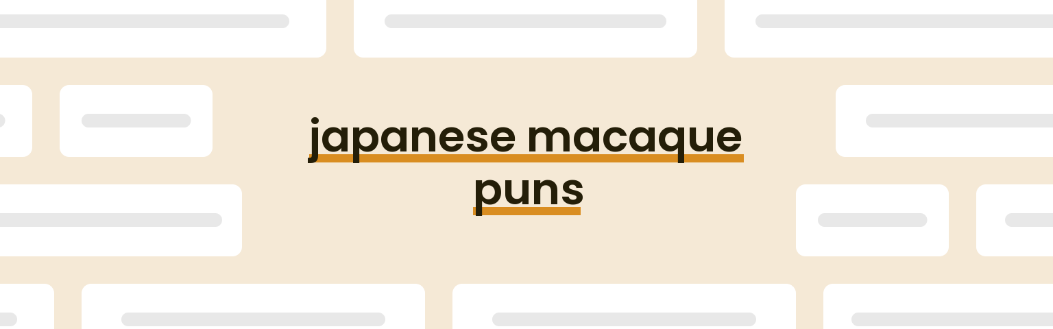 japanese-macaque-puns