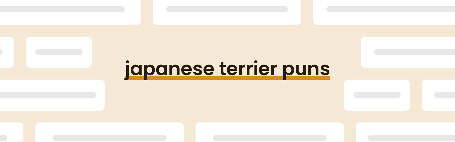 japanese-terrier-puns