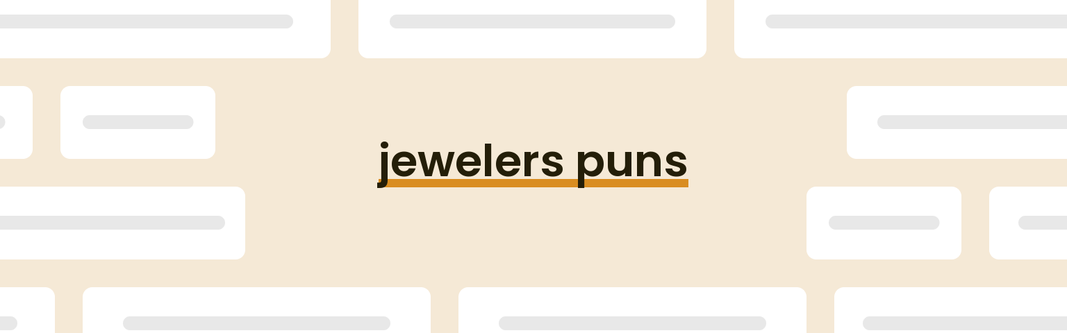 jewelers-puns