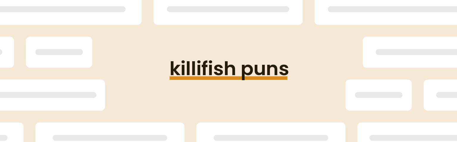 killifish-puns
