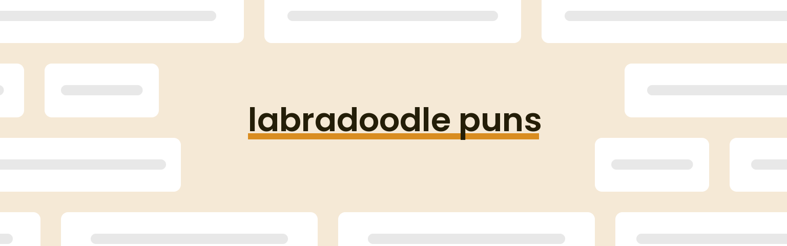 labradoodle-puns