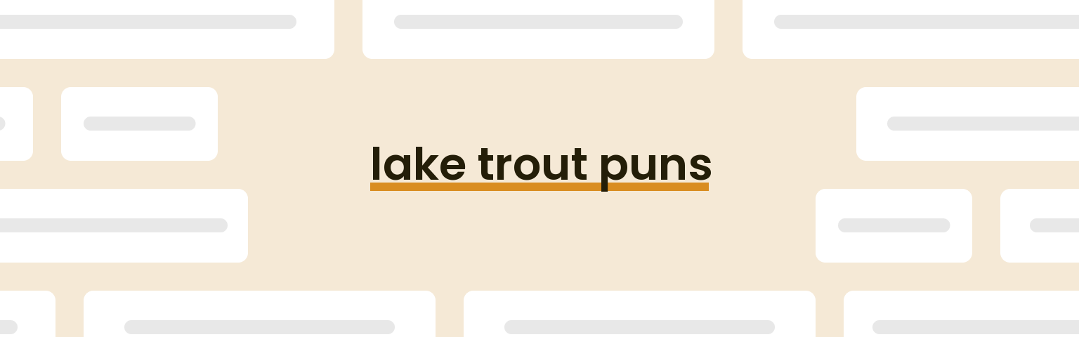 lake-trout-puns