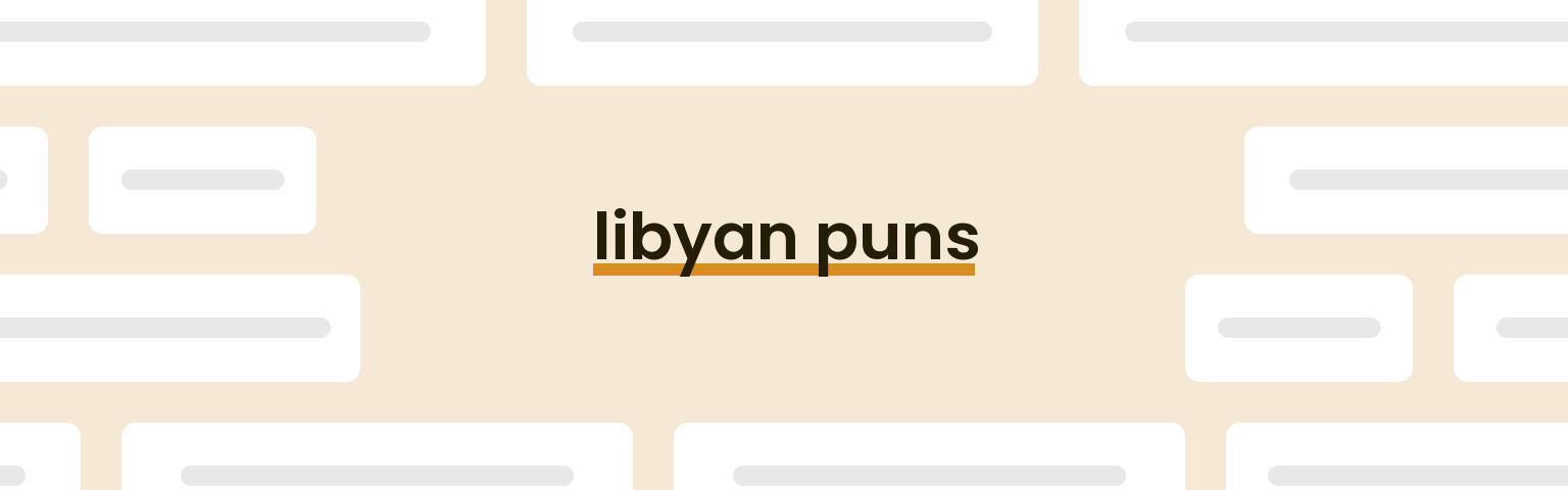 libyan-puns