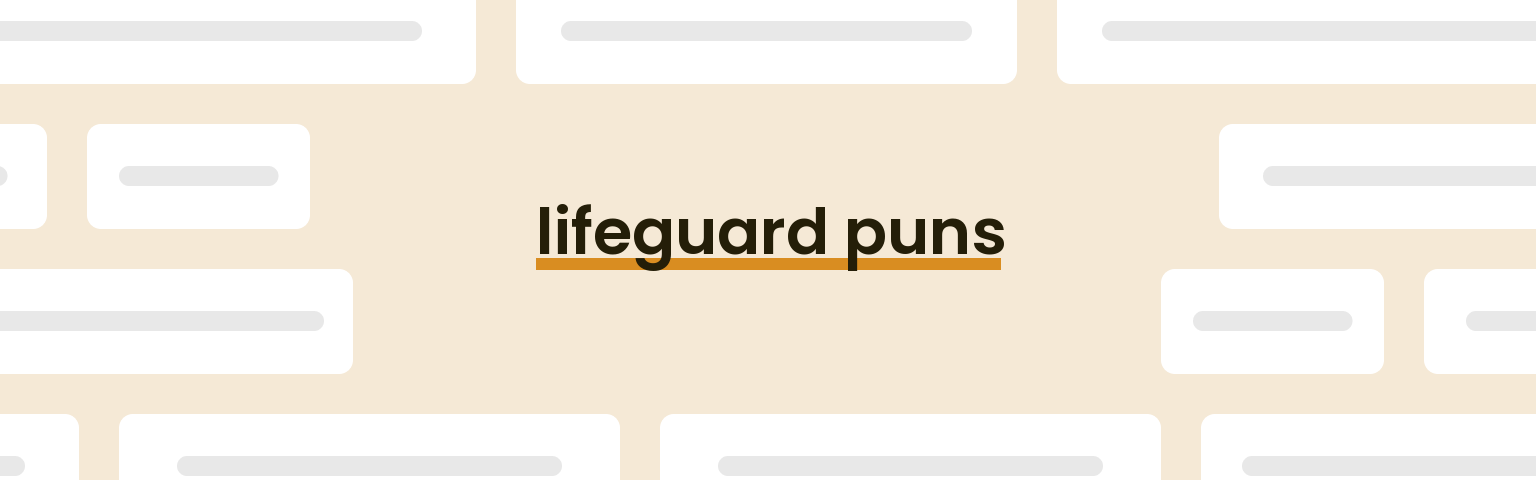 lifeguard-puns