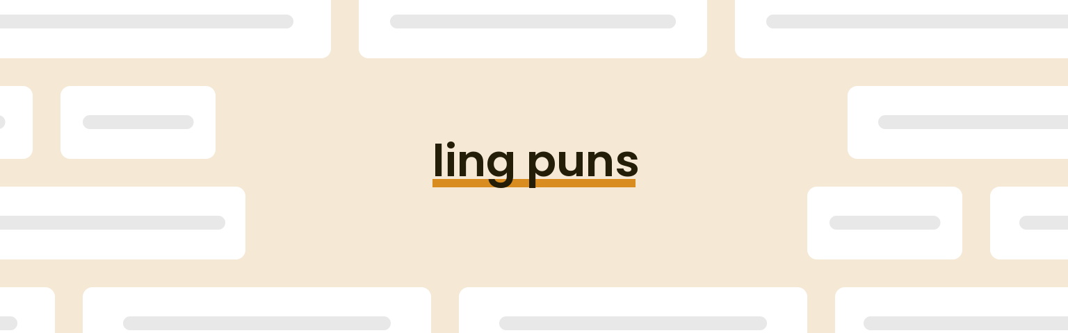 ling-puns