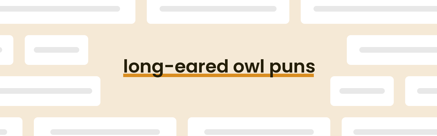 long-eared-owl-puns