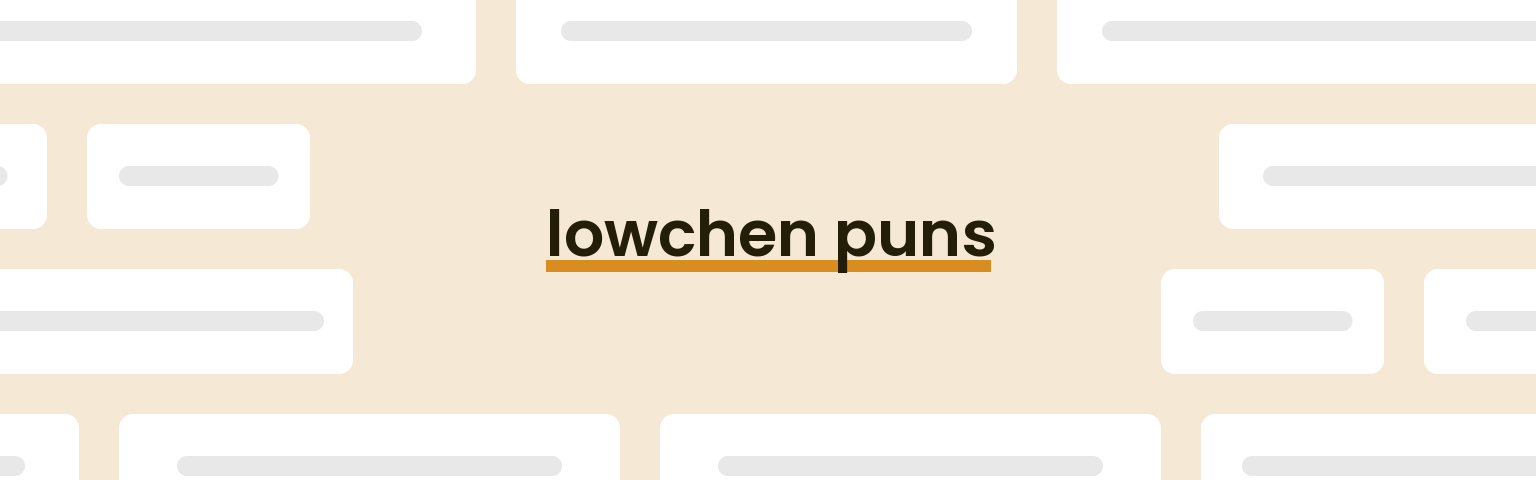 lowchen-puns