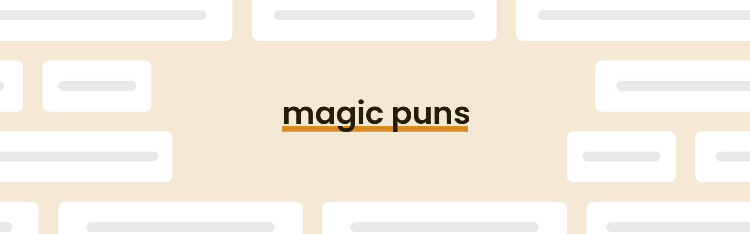 magic-puns