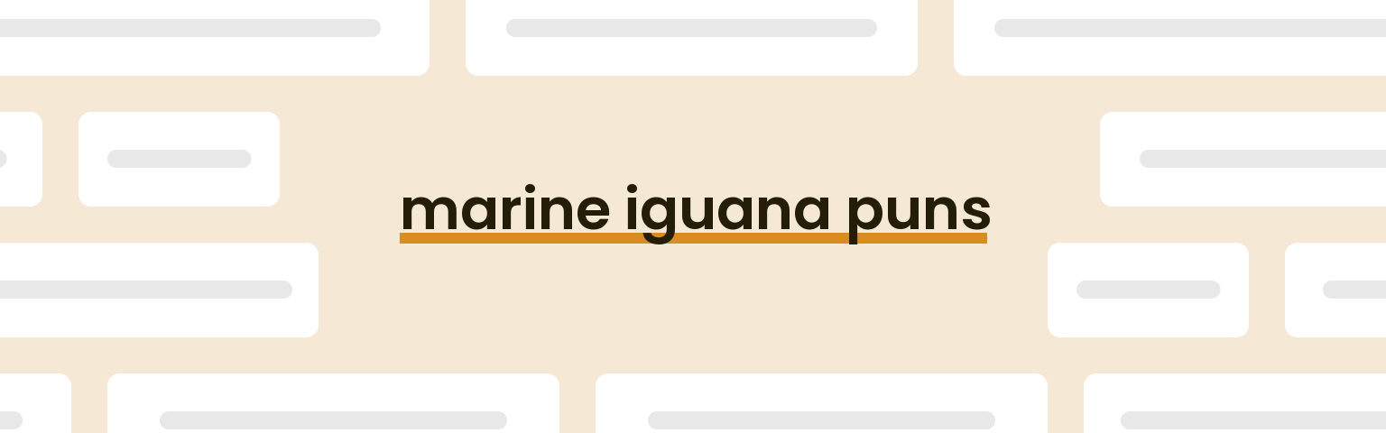 marine-iguana-puns