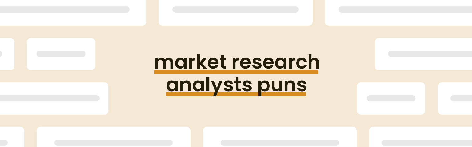 market-research-analysts-puns