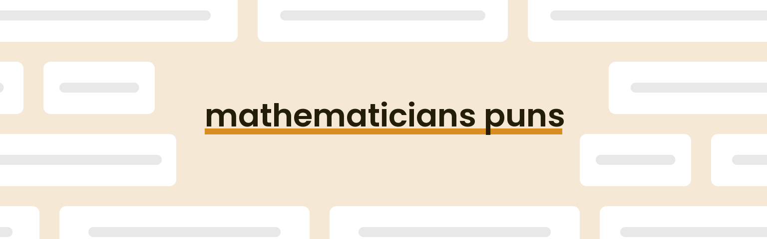 mathematicians-puns