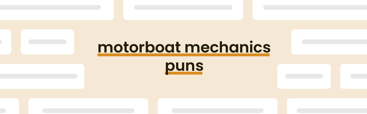 motorboat-mechanics-puns