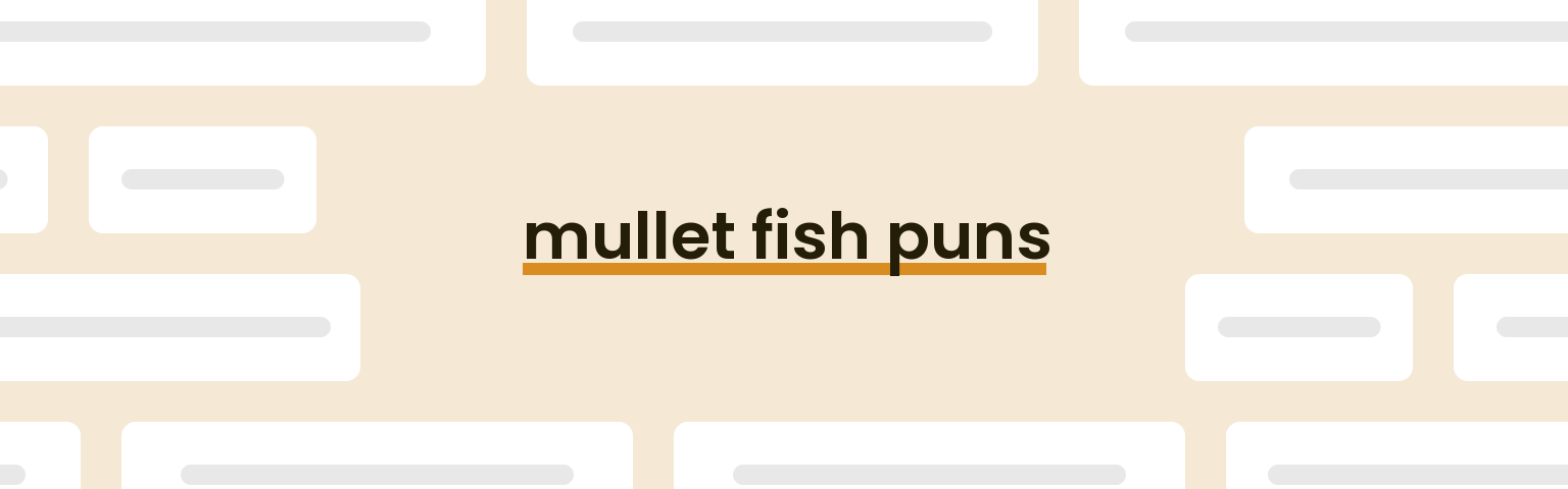 mullet-fish-puns