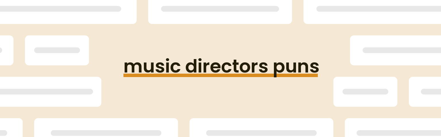 music-directors-puns