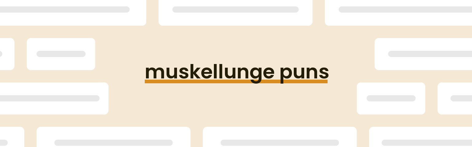 muskellunge-puns