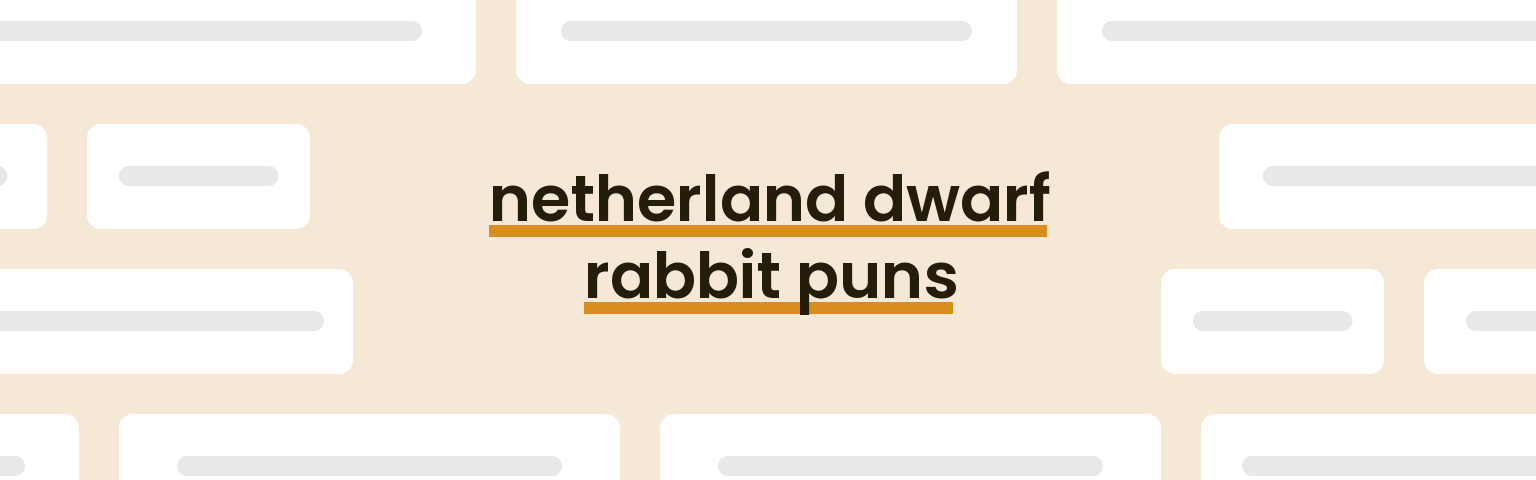 netherland-dwarf-rabbit-puns