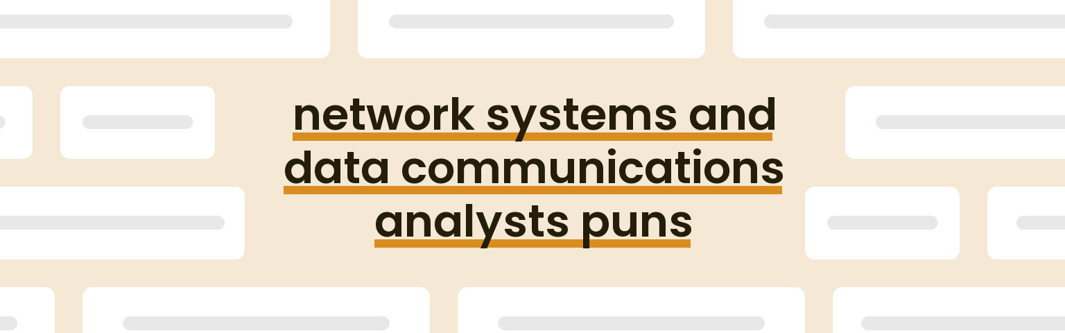 network-systems-and-data-communications-analysts-puns