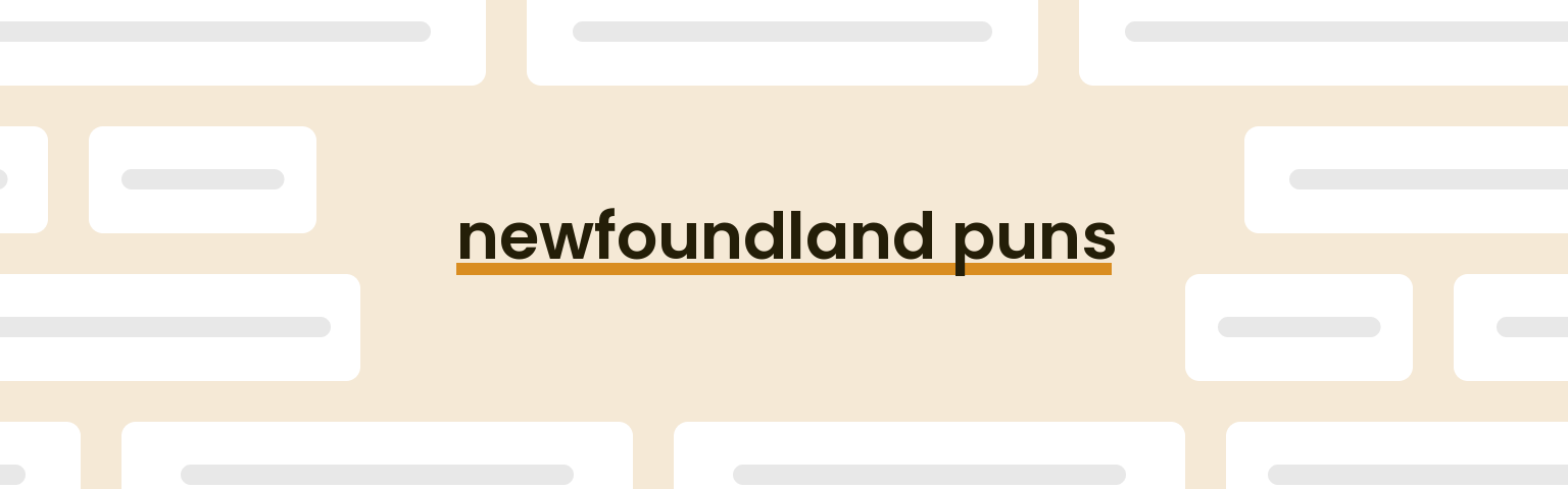 newfoundland-puns