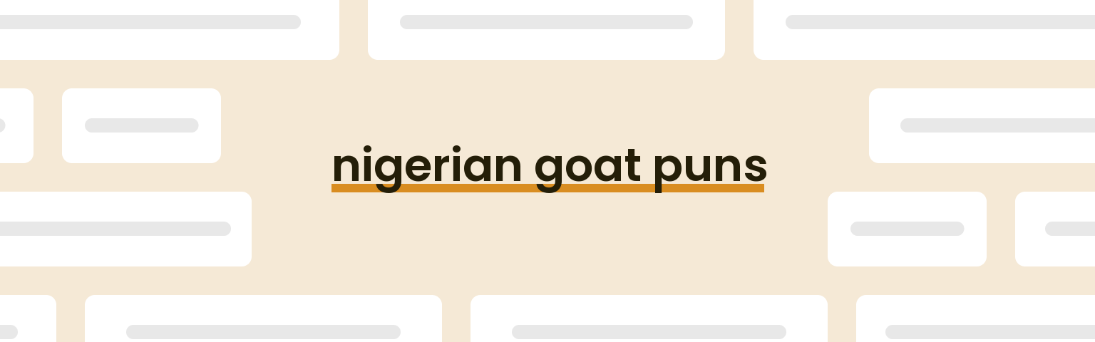 nigerian-goat-puns