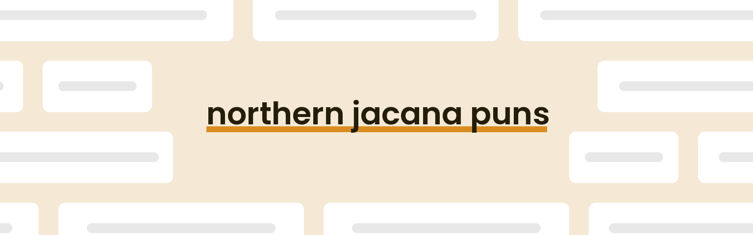northern-jacana-puns