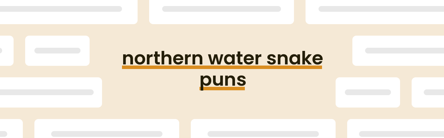 northern-water-snake-puns