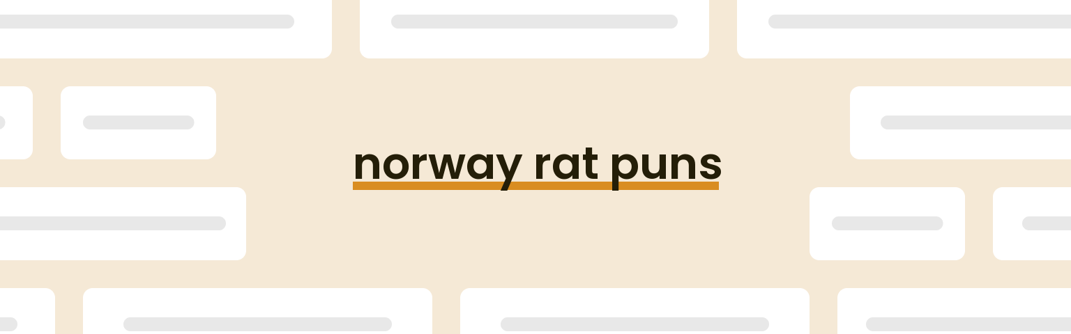 norway-rat-puns