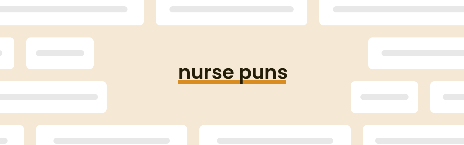 nurse-puns