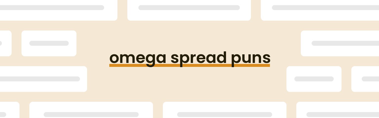 omega-spread-puns