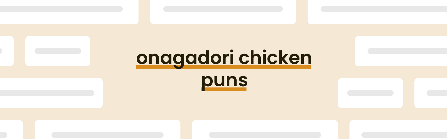 onagadori-chicken-puns