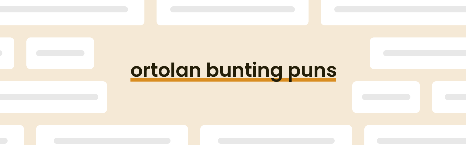 ortolan-bunting-puns