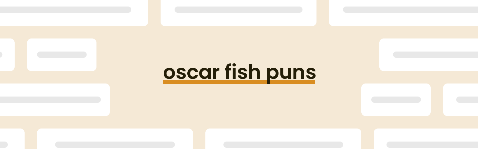 oscar-fish-puns