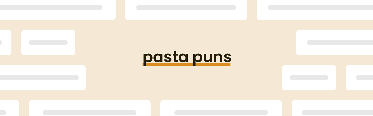 pasta-puns