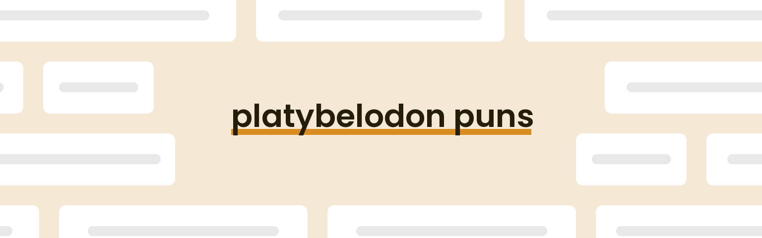 platybelodon-puns