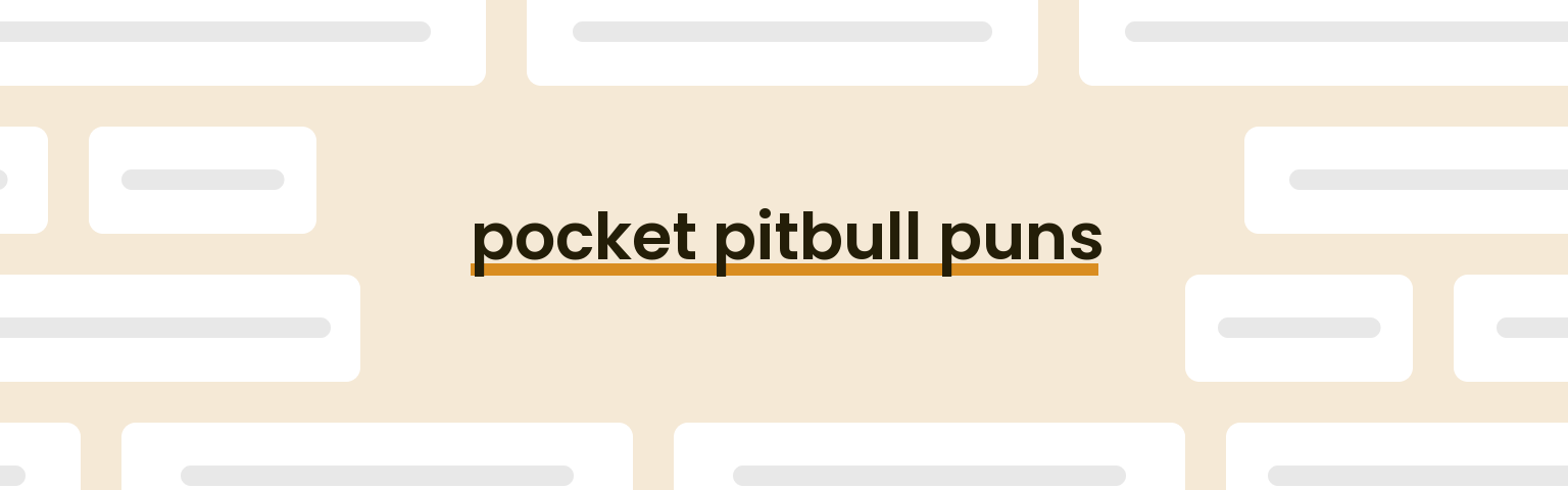 pocket-pitbull-puns