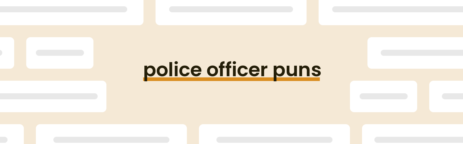 police-officer-puns