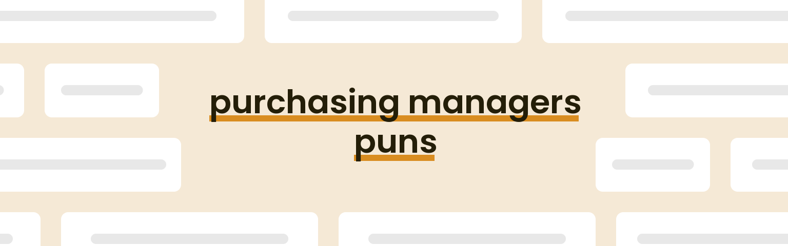 purchasing-managers-puns