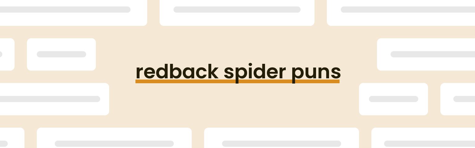 redback-spider-puns